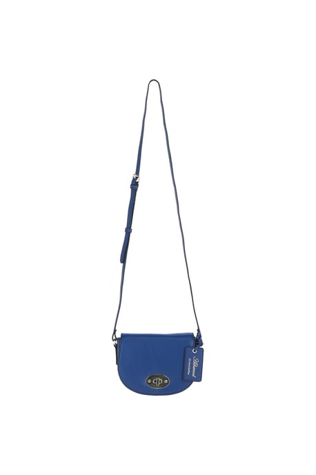 'Borsa della Moda' Real Leather Saddle Crossbody Bag - Image 2