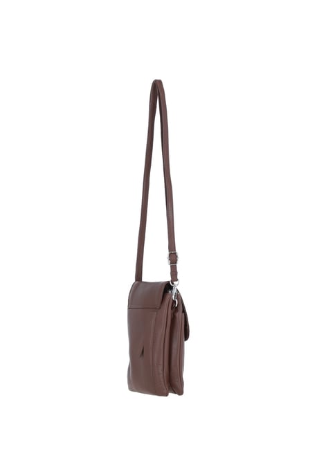 'York' Real Leather Smartphone Crossbody Bag - Image 5