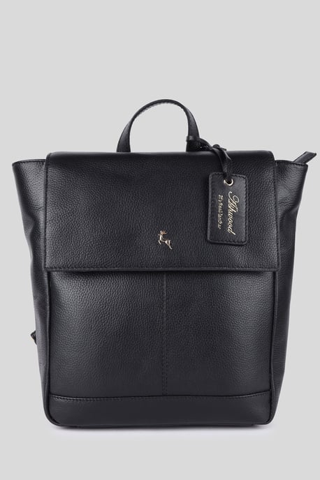 'Lussuria Venezia' Real Leather Flapover Backpack - Image 1