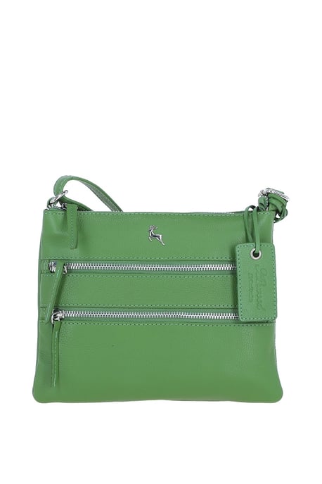 'Ayr' Real Leather Crossbody Bag - Image 1