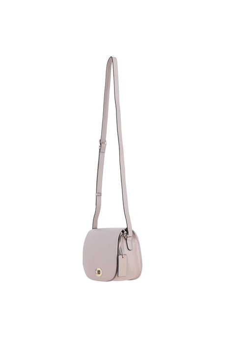 'Stellia' Real Leather Crossbody Bag with Twist Lock - Image 3