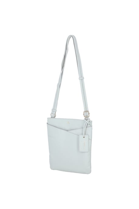 'Curvo' Real Leather Crossbody Bag - Image 2