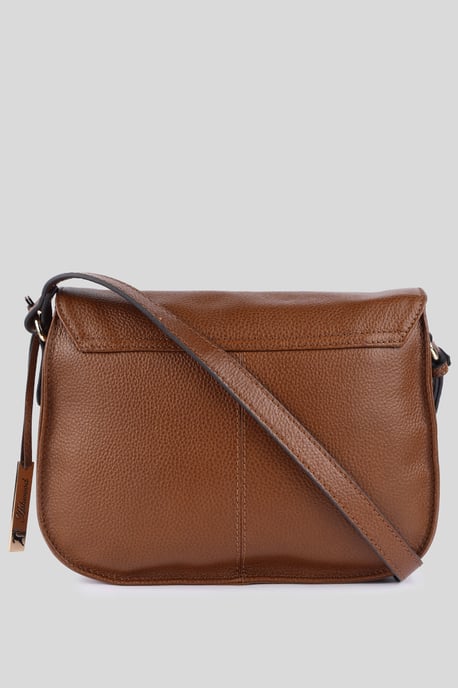 'Stile Fiorentino' Real Leather Crossbody Bag - Image 3