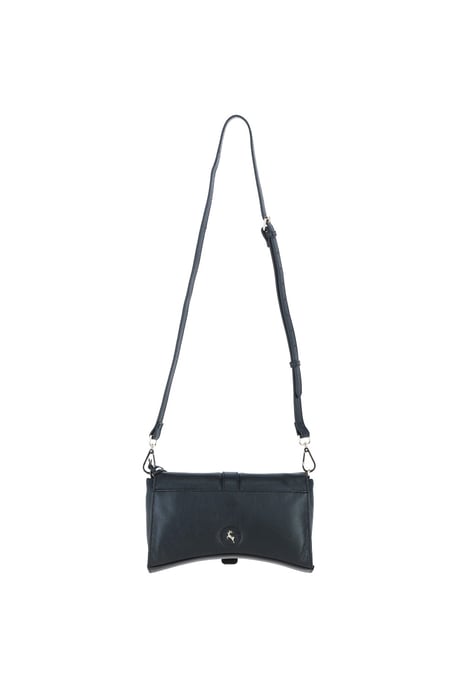 'Bellora' Real Leather Crossbody Bag - Image 4