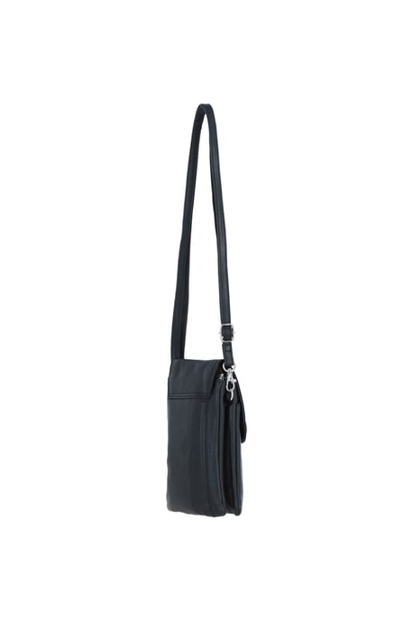 'York' Real Leather Smartphone Crossbody Bag - Image 5