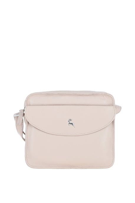 'Glasgow' Real Leather Crossbody Bag - Image 1