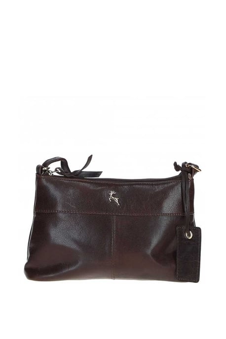 'Delilah' Elegant Real Leather Crossbody Bag - Image 1