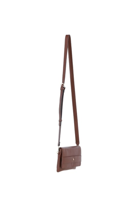 'Brinea' Real Leather Crossbody Bag - Image 5