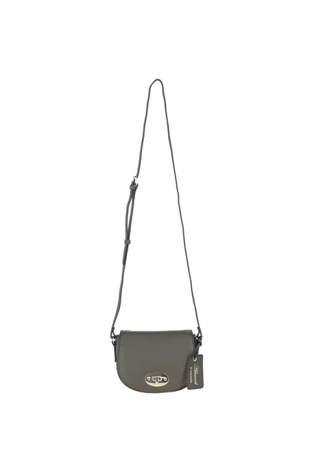 'Borsa della Moda' Real Leather Saddle Crossbody Bag - Image 2