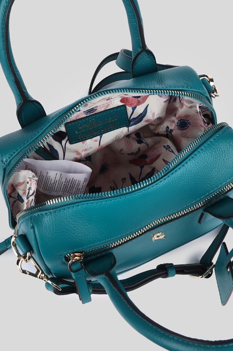 'Moda Siciliana' Real Leather Tote Crossbody Bag - Image 4