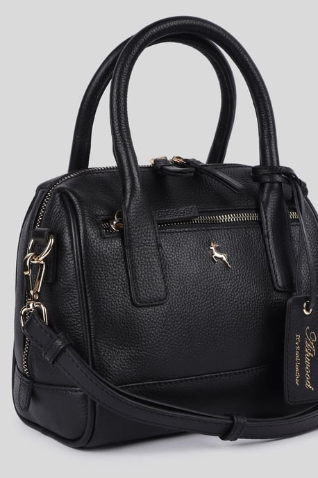 'Moda Siciliana' Real Leather Tote Crossbody Bag - Image 2