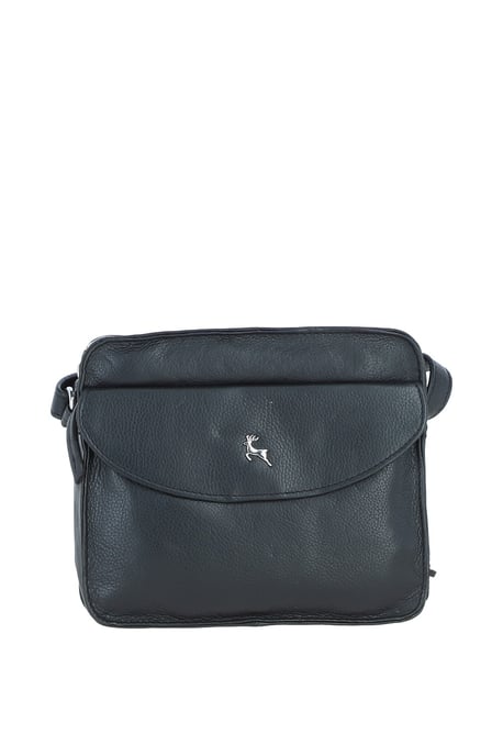 'Glasgow' Real Leather Crossbody Bag - Image 1