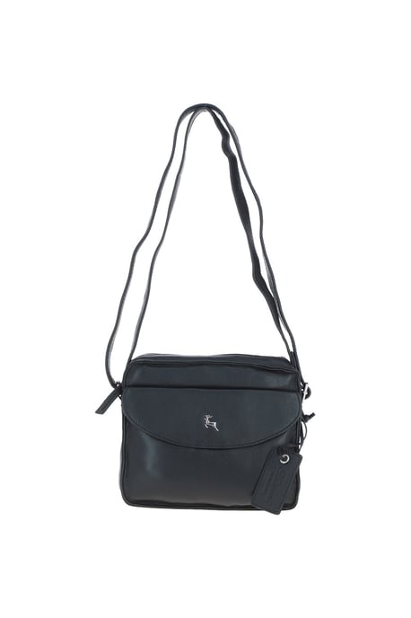 'Glasgow' Real Leather Crossbody Bag - Image 2