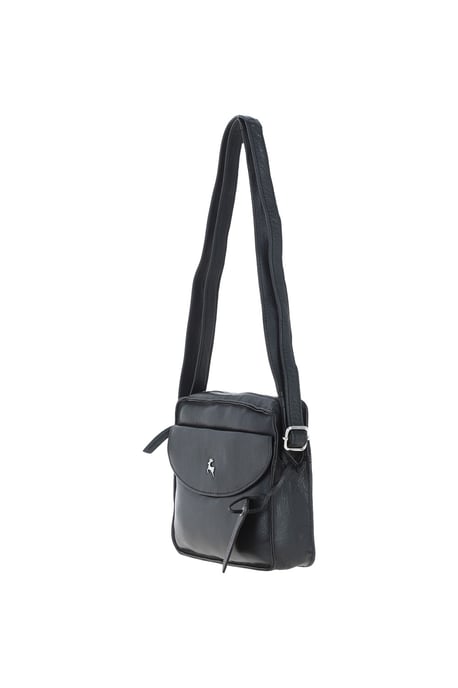 'Glasgow' Real Leather Crossbody Bag - Image 3