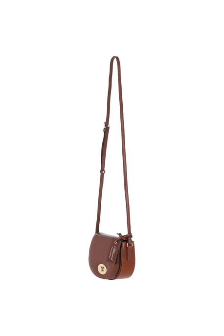 'Borsa della Moda' Real Leather Saddle Crossbody Bag - Image 3