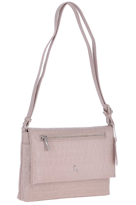 Siane' Croc Print Real Leather Crossbody Bag - Image 3
