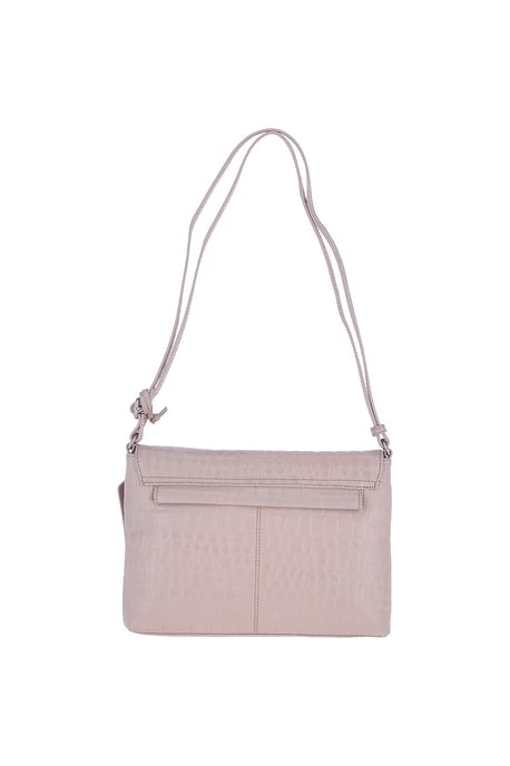 Siane' Croc Print Real Leather Crossbody Bag - Image 4