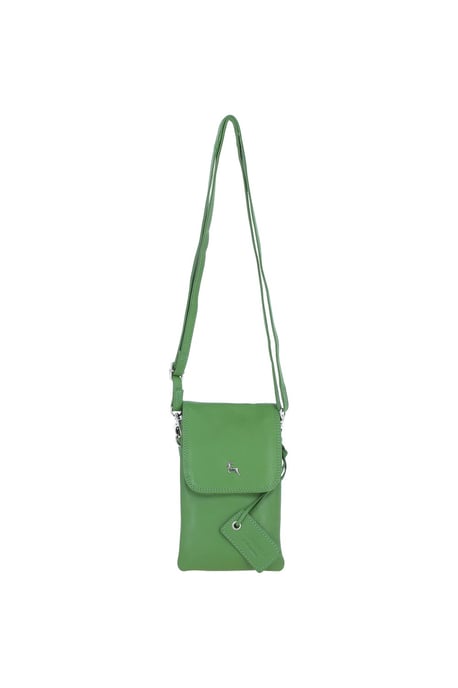 'York' Real Leather Smartphone Crossbody Bag - Image 2