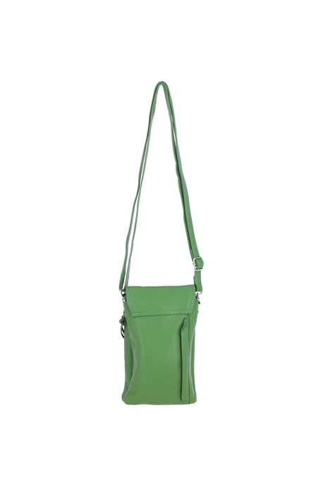 'York' Real Leather Smartphone Crossbody Bag - Image 4
