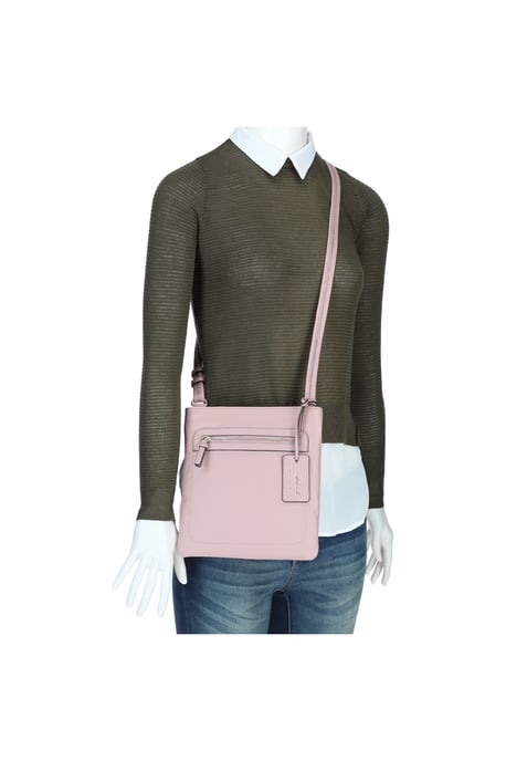 'Cienna' Real Leather Crossbody Bag - Image 5