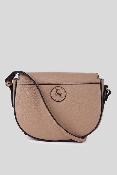 'Borsa della Moda' Real Leather Saddle Crossbody Bag - Image 3