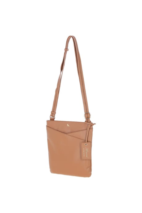 'Curvo' Real Leather Crossbody Bag - Image 2