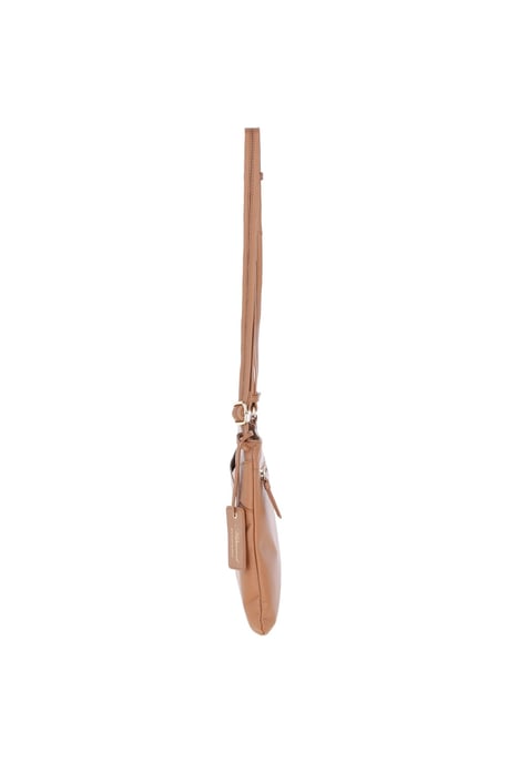 'Curvo' Real Leather Crossbody Bag - Image 3