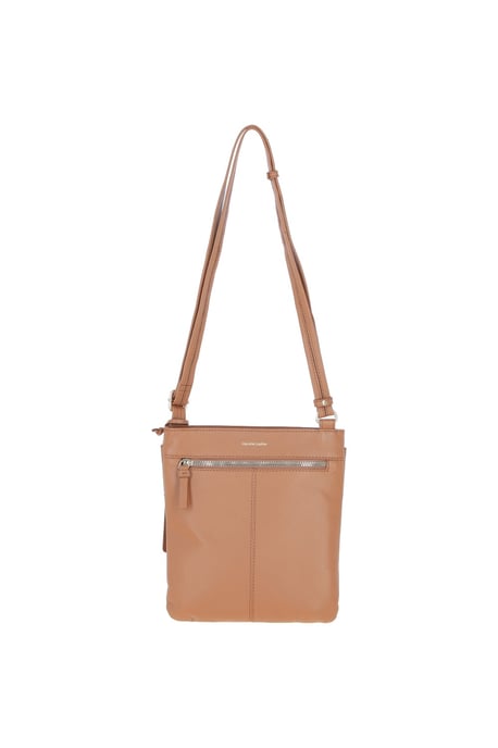 'Curvo' Real Leather Crossbody Bag - Image 4