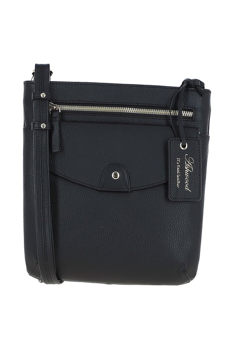 'Five CB' Real Leather Cross Body Bag - Image 1
