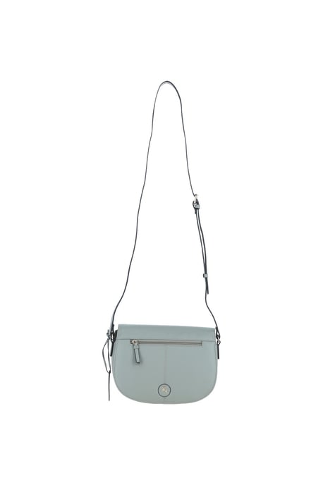 'Stellia' Real Leather Crossbody Bag with Twist Lock - Image 4