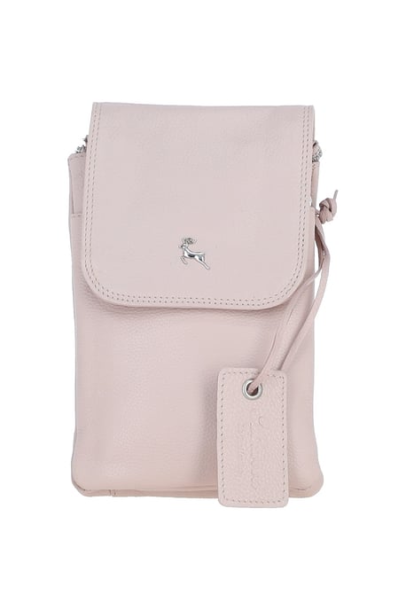 'York' Real Leather Smartphone Crossbody Bag - Image 1