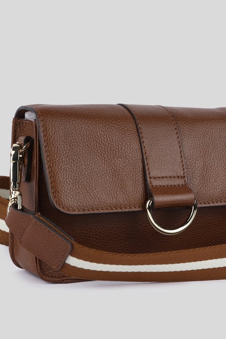 'Amore di Cuoio' Real Leather Small Crossbody Bag - Image 2