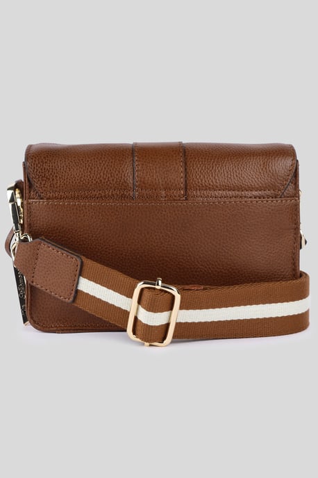 'Amore di Cuoio' Real Leather Small Crossbody Bag - Image 3
