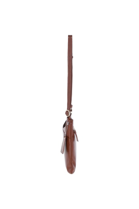 'Curvo' Real Leather Crossbody Bag - Image 3