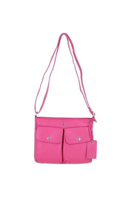 'Cardiff' Real Leather Crossbody Bag - Image 2