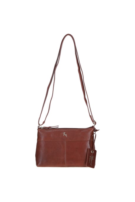 'Delilah' Elegant Real Leather Crossbody Bag - Image 2