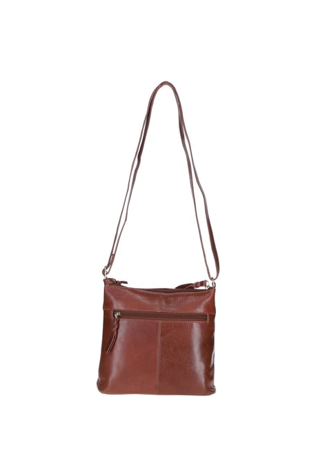 'Ava' Stylish Real Leather Crossbody Bag - Image 4
