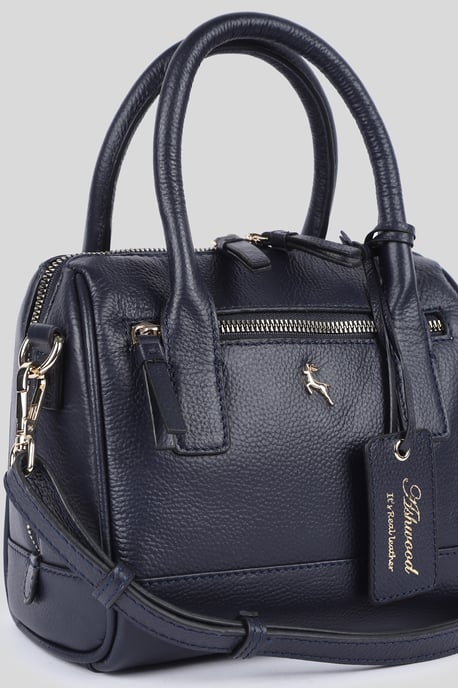 'Moda Siciliana' Real Leather Tote Crossbody Bag - Image 2