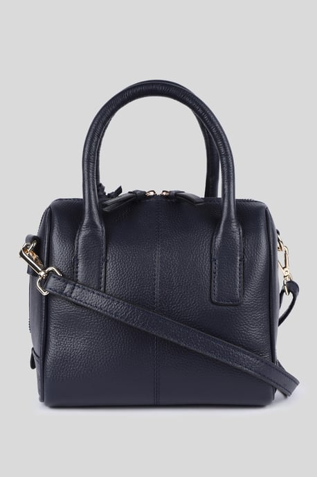 'Moda Siciliana' Real Leather Tote Crossbody Bag - Image 3