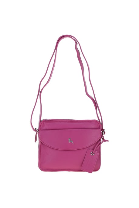 'Glasgow' Real Leather Crossbody Bag - Image 2