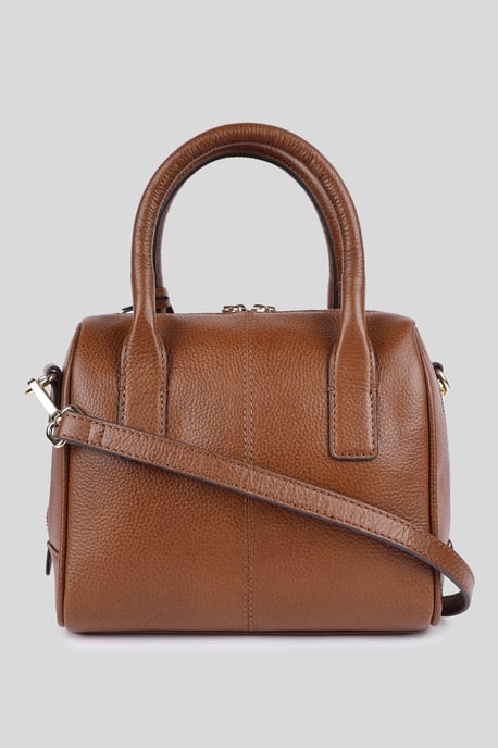'Moda Siciliana' Real Leather Tote Crossbody Bag - Image 3
