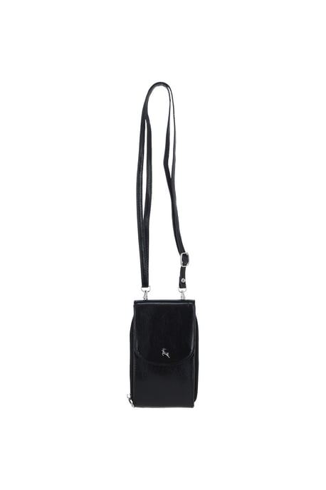 'Luca' Real Leather Crossbody Phone Bag - Image 2