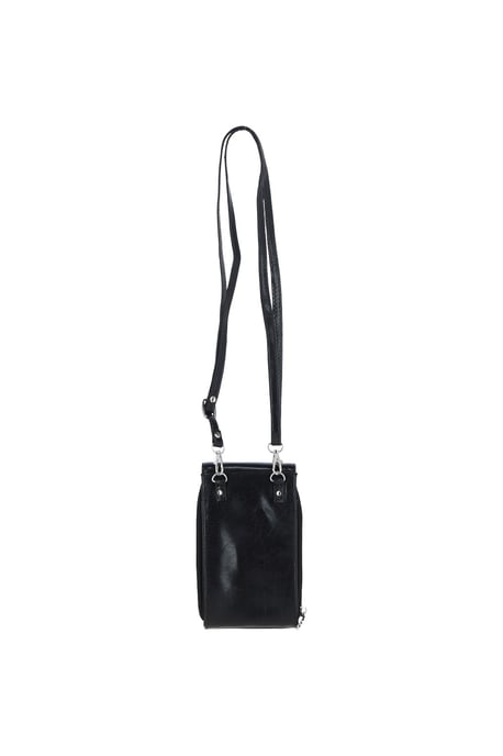 'Luca' Real Leather Crossbody Phone Bag - Image 4