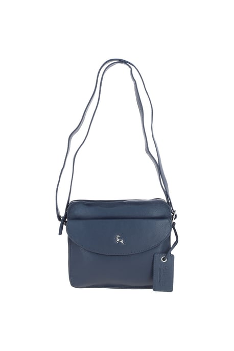'Glasgow' Real Leather Crossbody Bag - Image 2