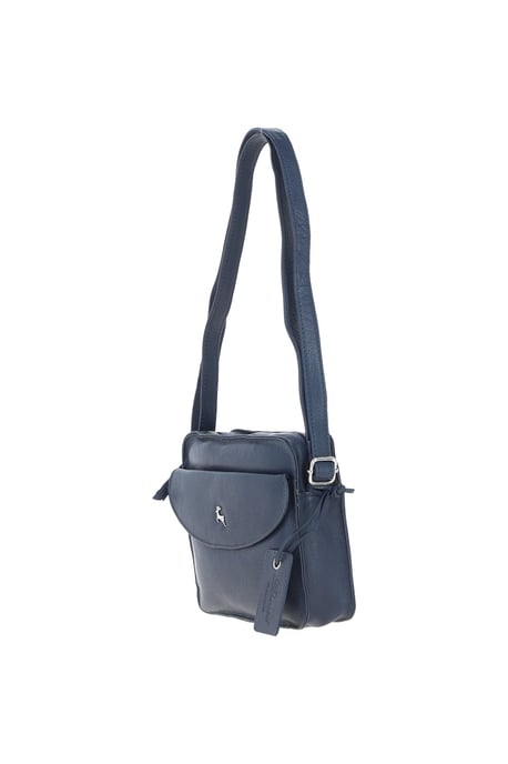 'Glasgow' Real Leather Crossbody Bag - Image 3