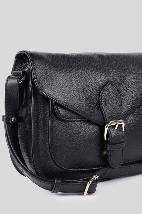'Stile Fiorentino' Real Leather Crossbody Bag - Image 2