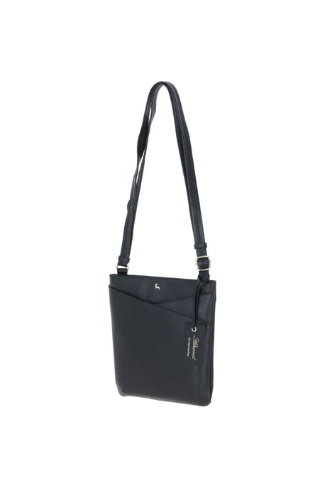 'Curvo' Real Leather Crossbody Bag - Image 2
