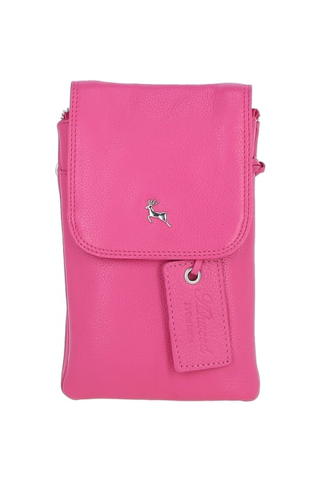 'York' Real Leather Smartphone Crossbody Bag - Image 1