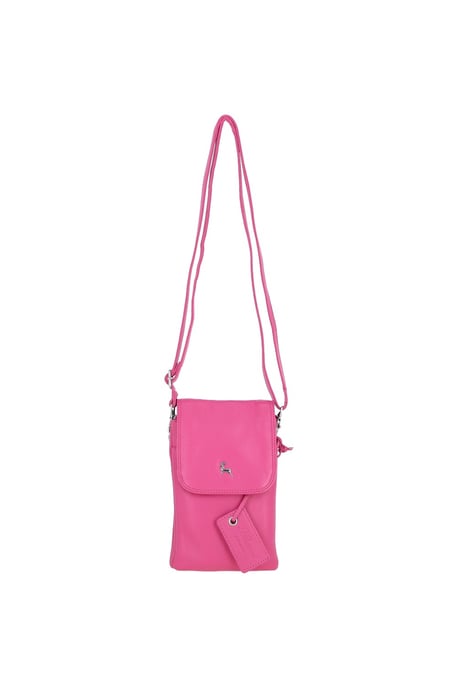 'York' Real Leather Smartphone Crossbody Bag - Image 2