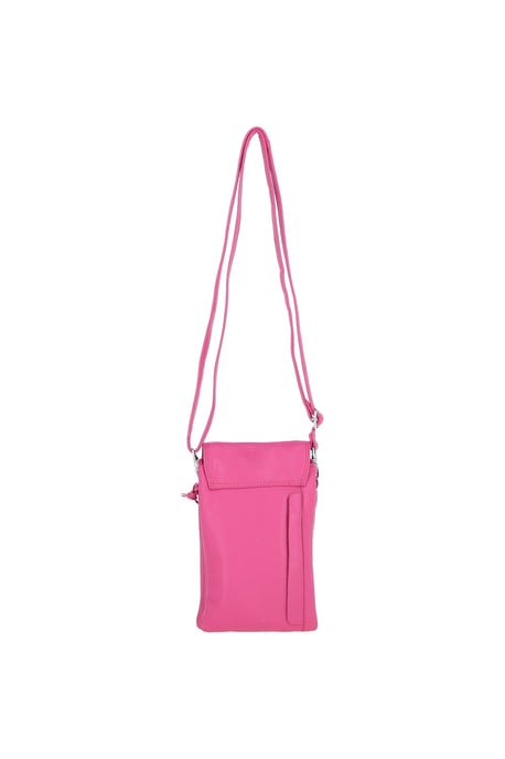 'York' Real Leather Smartphone Crossbody Bag - Image 4